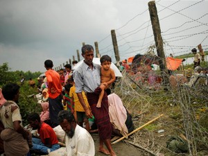 Miris! Saat Bayi Rohingya Dalam Keranjang di Bangladesh
