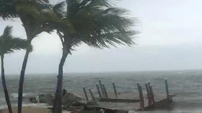 Potret Sebelum dan Sesudah Hantaman Dahsyat Badai Irma