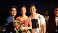 Bersama Bubah Alfian, Raisa terlihat senyum bahagia usai menggelar pesta pernikahan di Bali. Foto: Instagram Bubahalfian