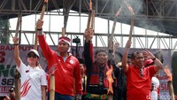 Hadir dalam acara tersebut Ketua Umum DPP Taruna Merah Putih Maruarar Sirait mendampingi WaliKota Bekasi Rahmat Effendi dan Ketua DPP PDIP Sukur Nababan.