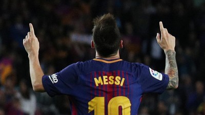 Hat-trick ke-27 Messi di La Liga