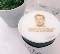 Kafe Ini Sajikan Latte dan Cappuccino Bergambar Ryan Gosling