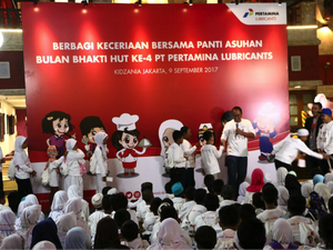 Pertamina Lubricants Ajak Anak Panti Asuhan Bermain di Kidzania