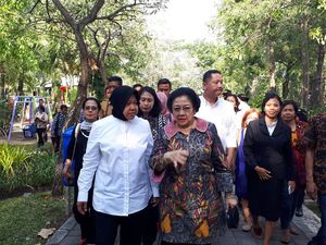 Megawati akan Berikan Koleksi Anggreknya Untuk Ditanam di Surabaya