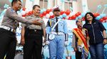 Aksi Polisi Cilik di Hari Lalu Lintas Bhayangkara