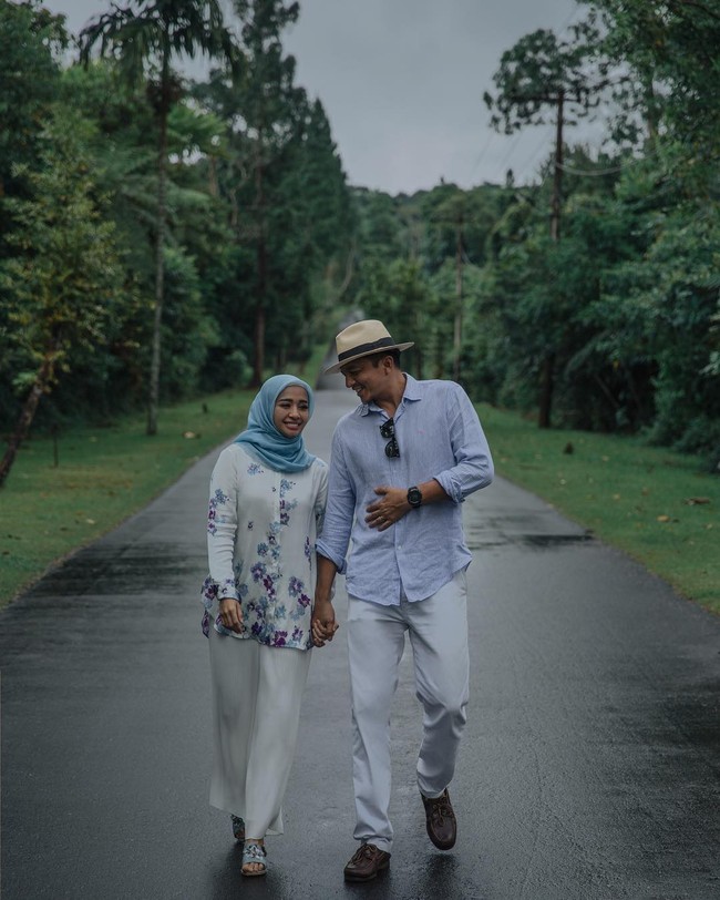 Laudya Cynthia Bella dan Engku Emran resmi menikah pada Jumat (8/9/2017) di kawasan Binjai 8, Malaysia. Foto: Dok. Instagram @alvasus