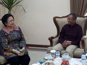 Bertemu Dahlan Iskan, Megawati Terima Masukan soal Pilgub Jatim