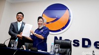 Nasdem menolak upaya melemahkan KPK dan mendukung penguatan wewenang KPK seperti  menambahkan wewenang penghentian perkara (SP3) yang saat ini tidak dimiliki oleh KPK.
