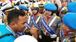Aksi Polisi Cilik di Hari Lalu Lintas Bhayangkara