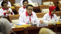 Rapat kerja tersebut digelar di Gedung Nusantara I, Senayan, Jakarta, Senin (11/9/2017).