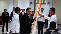 Selain Menpora hadir Ketua Umum KOI Erick Thohir dan jajaran, serta perwakilan dari Satlak Prima.