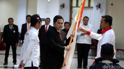 Menpora Lepas Kontingen Merah Putih ke AIMAG 2017