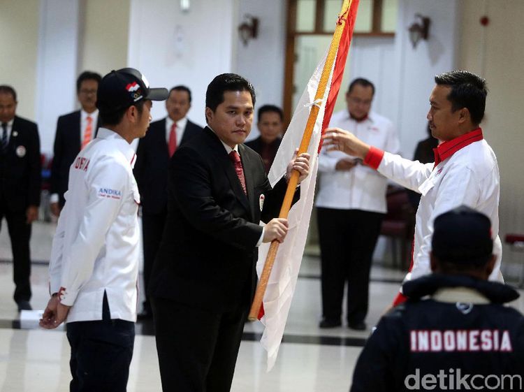 Menpora Lepas Kontingen Merah Putih ke AIMAG 2017