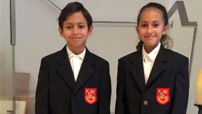 Foto: Gemas! Gaya Anak Selebriti Saat Hari Pertama Masuk Sekolah