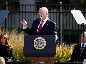 16 Tahun Tragedi 9/11, Trump: Amerika Tak Bisa Diintimidasi