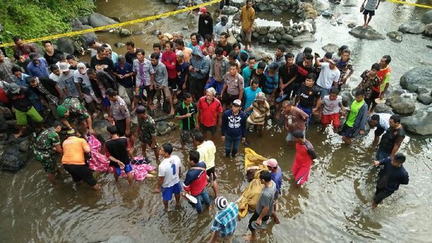 Lokasi penemuan mayat di Purbalingga / 