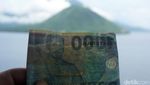 Foto: Pulau Indah di Uang Seribu Rupiah yang Lama