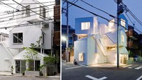 Bukan rumah, bangunan ini merupakan sebuah apartemen di Tokyo. Istimewa/Boredpanda.