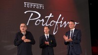 Ferrari Portofino disebut sebagai sebuah mobil GT dengan atap terbuka baru, yang disokong dengan mesin V8 bertenaga 600 hp. Foto: dok. Ferarri