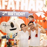 Pesta ulang tahun meriah digelar Raffi Ahmad dan Nagita Slavina untuk putra semata wayang mereka, Rafathar pada 20 Agustus 2017. Rafathar yang lahir pada 15 Agustus 2015 berulang tahun kedua. Foto: Dok. Instagram