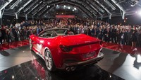 Ferrari Portofino menggendong mesin V8 90° dengan kapasitas 3.855 cc. Tenaga maksimal dari mesin itu bisa mencapai 600 daya kuda dengan torsi maksimal 760 Nm. Foto: dok. Ferarri
