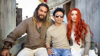 Amber Heard bersama Jason Momoa. Foto: Instagram Amber Heard