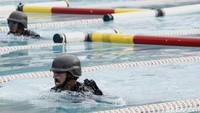 Lomba tersebut diikuti oleh sejumlah personel mulai dari TNI, Polri, Basarnas hingga masyarakat.