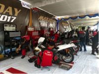 Ekspresi Cinta Skutik Premium Yamaha di #MAXIYAMAHADAY Palembang