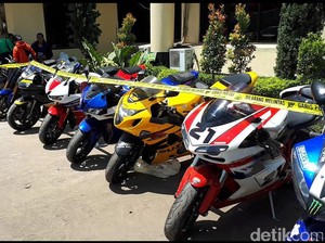 Puluhan Moge dan Mobil Mewah Ber-STNK Palsu Kendaraan Selundupan