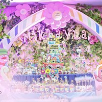 Pesta ulang tahun kelima Mikhayla bertema Trolls. Foto: Dok. Instagram