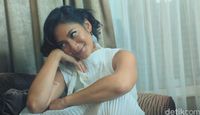 Tara Basro saat pemotretan Celeb of The Month