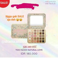 Yang aneh dari barang ini adalah diskonnya. Bukannya lebih murah setelah diskon barang justru lebih mahal. Foto: Instagram Drama Olshop
