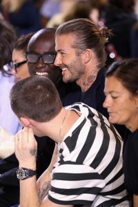 Adu Keren Brooklyn VS David Beckham Nonton Fashion Show Bareng