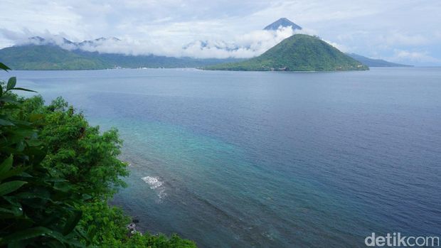Keindahan Pulau Maitara (Wahyu/detikTravel)