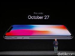 iPhone X yang Tampil Menawan