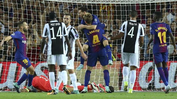 Juventus kalah 1-3 dari Barcelona pada final Liga Champions 2015.