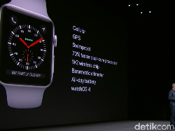 Apple Watch Kini Bisa Seluler dan Basah-basahan