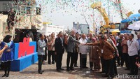 Pameran tersebut dibuka oleh Menteri Pekerjaan Umum dan Perumahan Rakyat (PUPR) Basuki Hadimuljono.