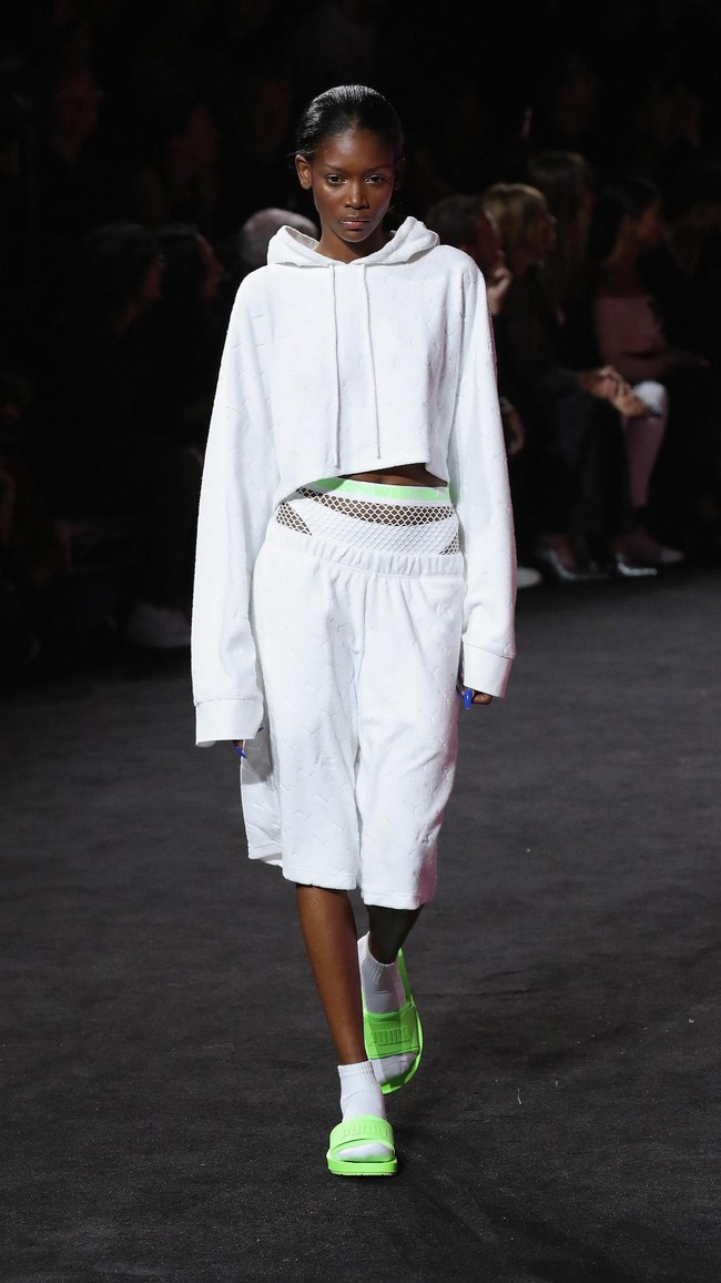 FENTY PUMA by Rihanna Spring/Summer 2018 Collection at Park Avenue Armory on September 10, 2017 in New York City.  (Photo by Brian Ach/Getty Images for FENTY PUMA By Rihanna)