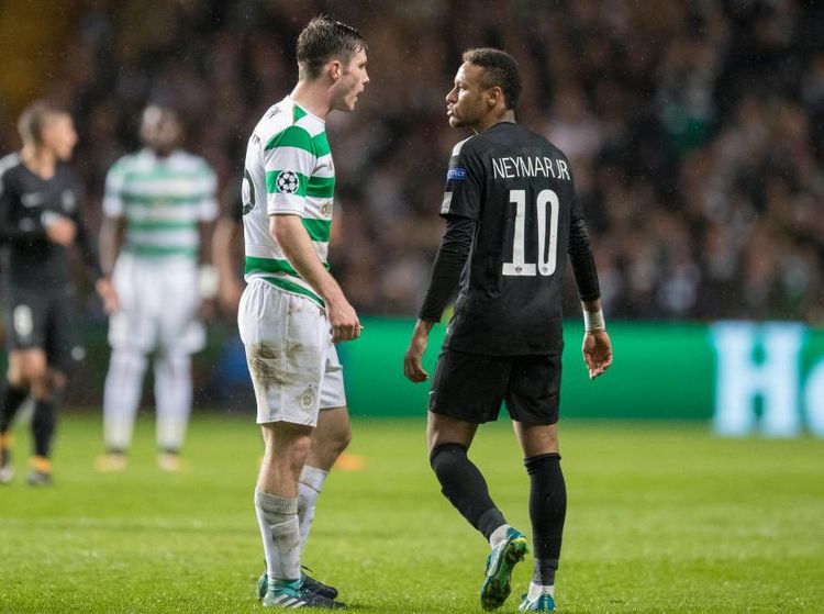 Foto: Panasnya Neymar vs Ralston
