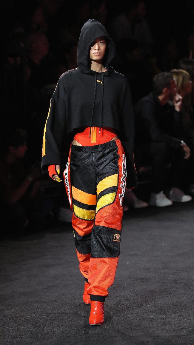 FENTY PUMA by Rihanna Spring/Summer 2018 Collection at Park Avenue Armory on September 10, 2017 in New York City.  (Photo by Brian Ach/Getty Images for FENTY PUMA By Rihanna)