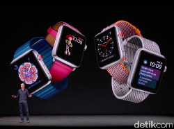 Apple Watch Kini Bisa Seluler dan Basah-basahan
