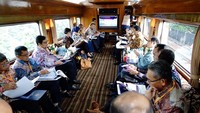 Begini suasana rapatnya. (Dok. Facebook Sri Mulyani)