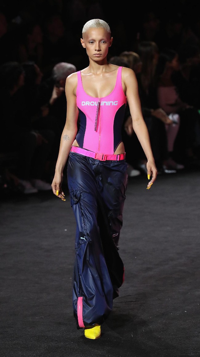 FENTY PUMA by Rihanna Spring/Summer 2018 Collection at Park Avenue Armory on September 10, 2017 in New York City.  (Photo by Brian Ach/Getty Images for FENTY PUMA By Rihanna)