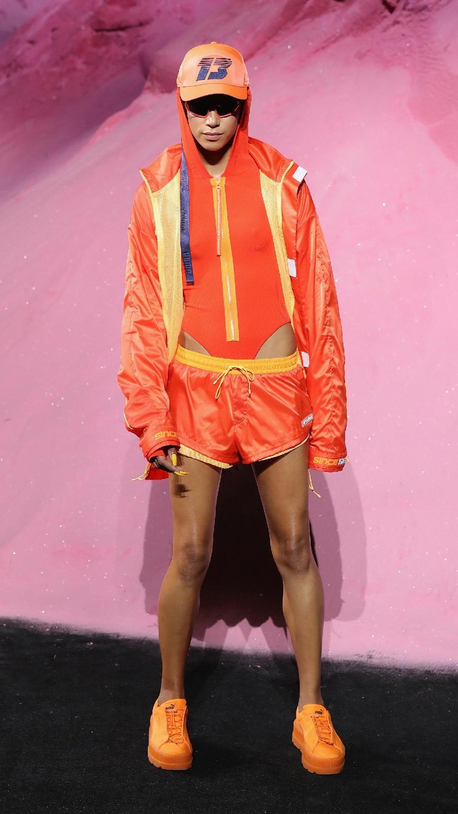 FENTY PUMA by Rihanna Spring/Summer 2018 Collection at Park Avenue Armory on September 10, 2017 in New York City.  (Photo by Brian Ach/Getty Images for FENTY PUMA By Rihanna)