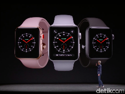 Apple Watch Kini Bisa Seluler dan Basah-basahan