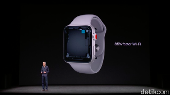 Koneksi Wi-Fi di smartwatch ini katanya sudah lebih baik.