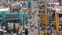 Suasana pameran.
