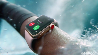 Apple Watch Kini Bisa Seluler dan Basah-basahan