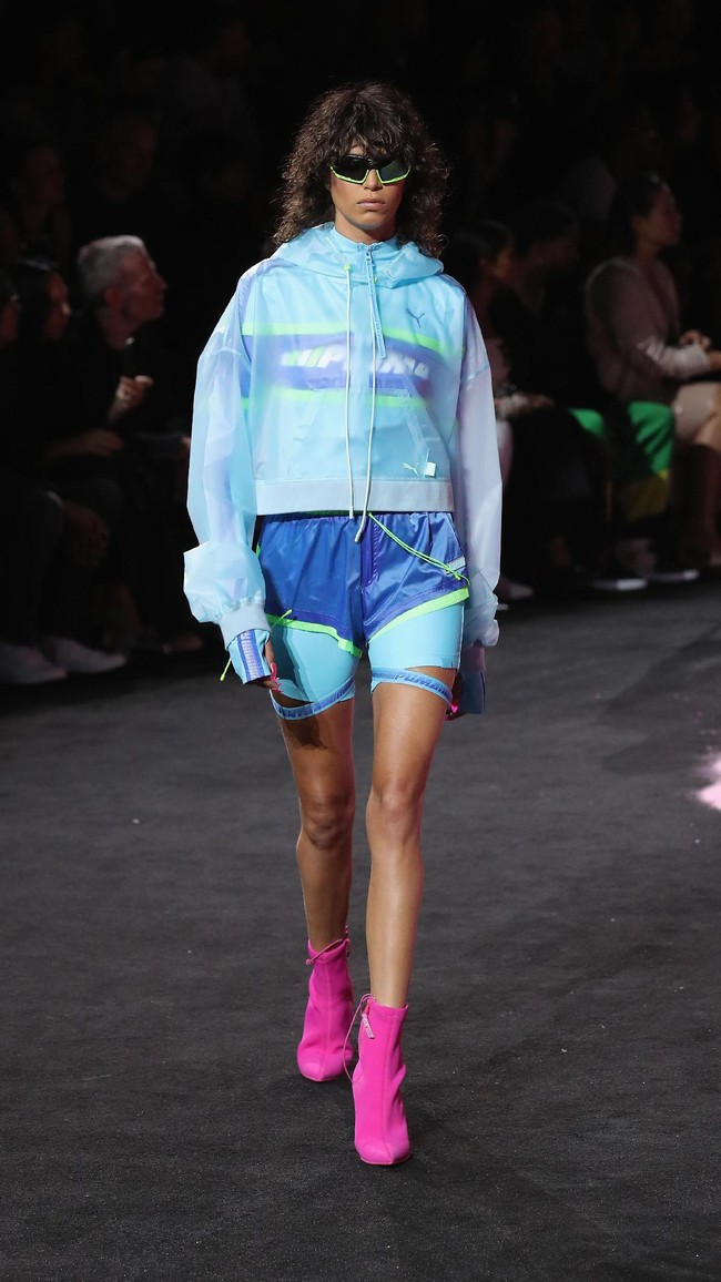 FENTY PUMA by Rihanna Spring/Summer 2018 Collection at Park Avenue Armory on September 10, 2017 in New York City.  (Photo by Brian Ach/Getty Images for FENTY PUMA By Rihanna)